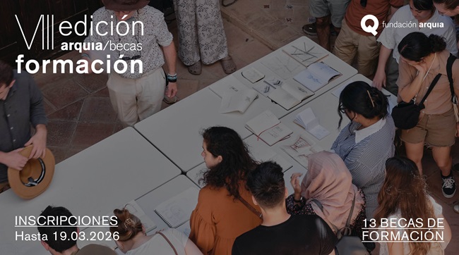 arquia_becas formacion 2026_cabecera
