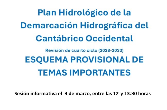 CHC_Plan Hidrológico de la Demarcación Hidrográfica del Cantábrico Occidental
